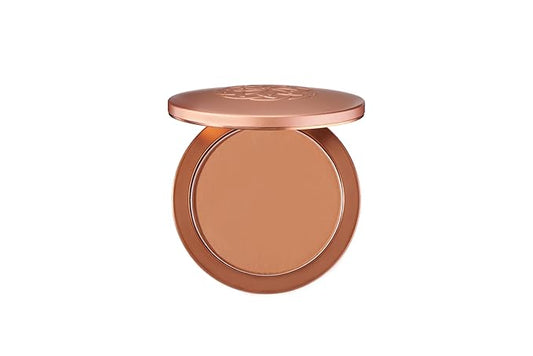 YENSA Super Serum Silk Powder Foundation - Matte Foundation Makeup to Blur and Smooth Pores - Provides a Radiant and More Even Skin Tone for a Natural, Healthy Glow - Deep 1 (0.35 oz)-Velvo Beauty