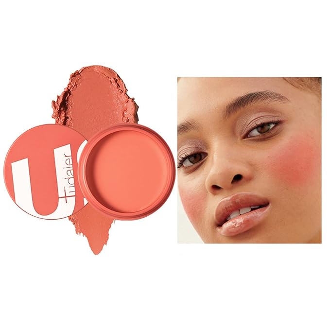 MAEPEOR Cream Blush 9 Color Smooth High-Pigmented Buildable Face Blush Long-Lasting Natural Look Face Blush for Cheeks (Color 05)-Velvo Beauty