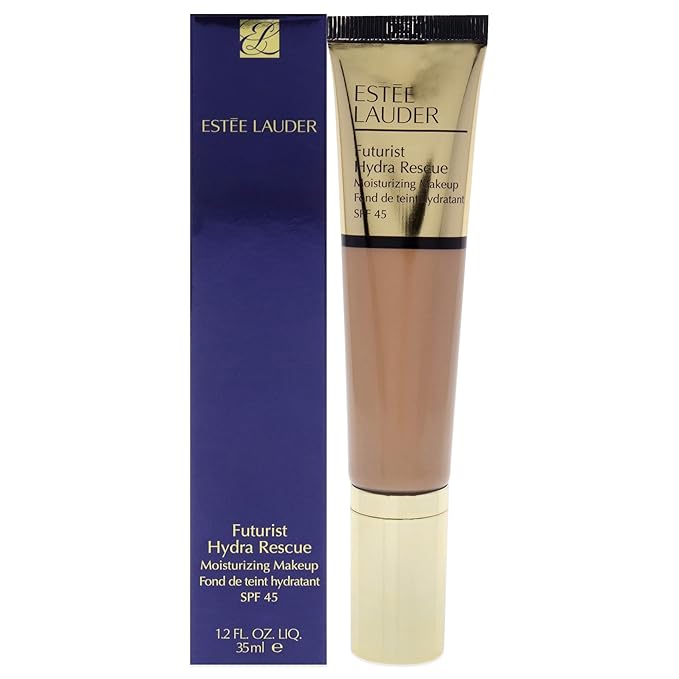 Estée Lauder Futurist Hydra Rescue Moisturizing Foundation SPF 45, 12 Hour Glow, 1.2 oz., 3N1 Ivory Beige-Velvo Beauty