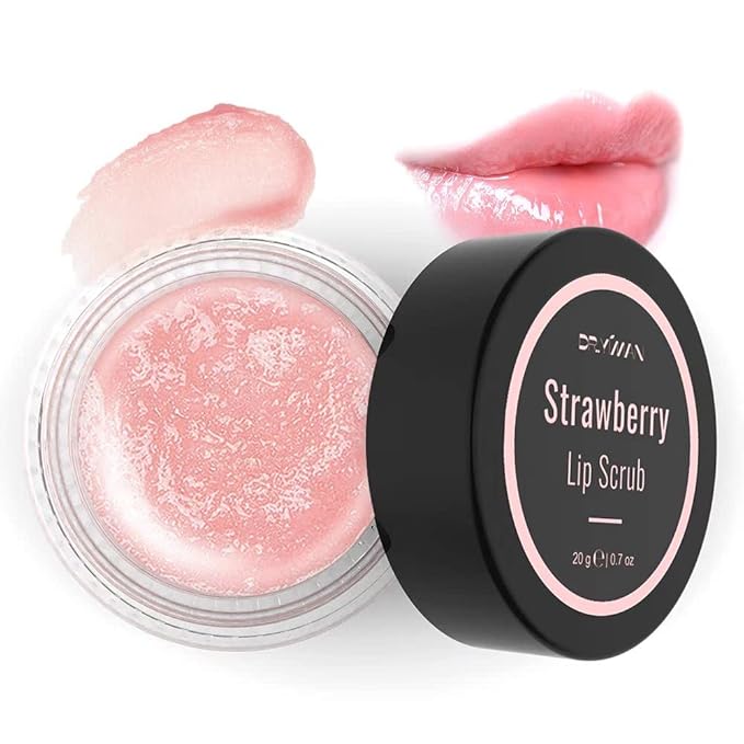 Lip Scrub, Lip Scrubs Exfoliator Moisturizer Dr.YIMAN Sugar Lip Scrub, Lip Exfoliator Scrub for Dry and Chapped Lips,Anti-Aging and Temping, Lip Mask, Lip Care Products, Lip Scrubber, Lip Moisturizer-Velvo Beauty
