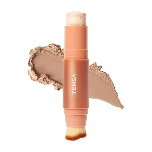 YENSA Super Serum Silk Foundation Stick - Full Coverage Foundation, Contour, Concealer, Bronzer All-In-One 100 mL / 3.5 oz (Fair 1)-Velvo Beauty