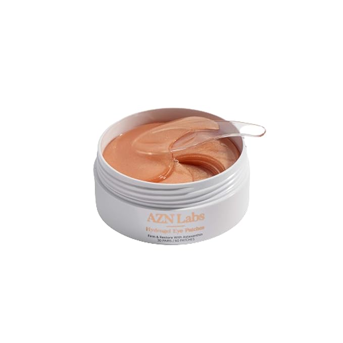 Hydrogel Eye Patches with Astaxanthin | Highly Effective For Reducing Wrinkles, Crows Feet, and Eye-Bags | Hydrating and Puffy Eye Mask Treatment | Contains Astaxanthin | 30 pairs / 60pcs-Velvo Beauty