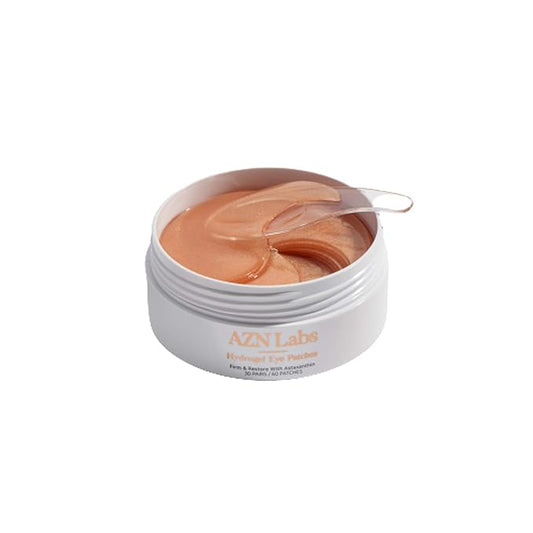 Hydrogel Eye Patches with Astaxanthin | Highly Effective For Reducing Wrinkles, Crows Feet, and Eye-Bags | Hydrating and Puffy Eye Mask Treatment | Contains Astaxanthin | 30 pairs / 60pcs-Velvo Beauty