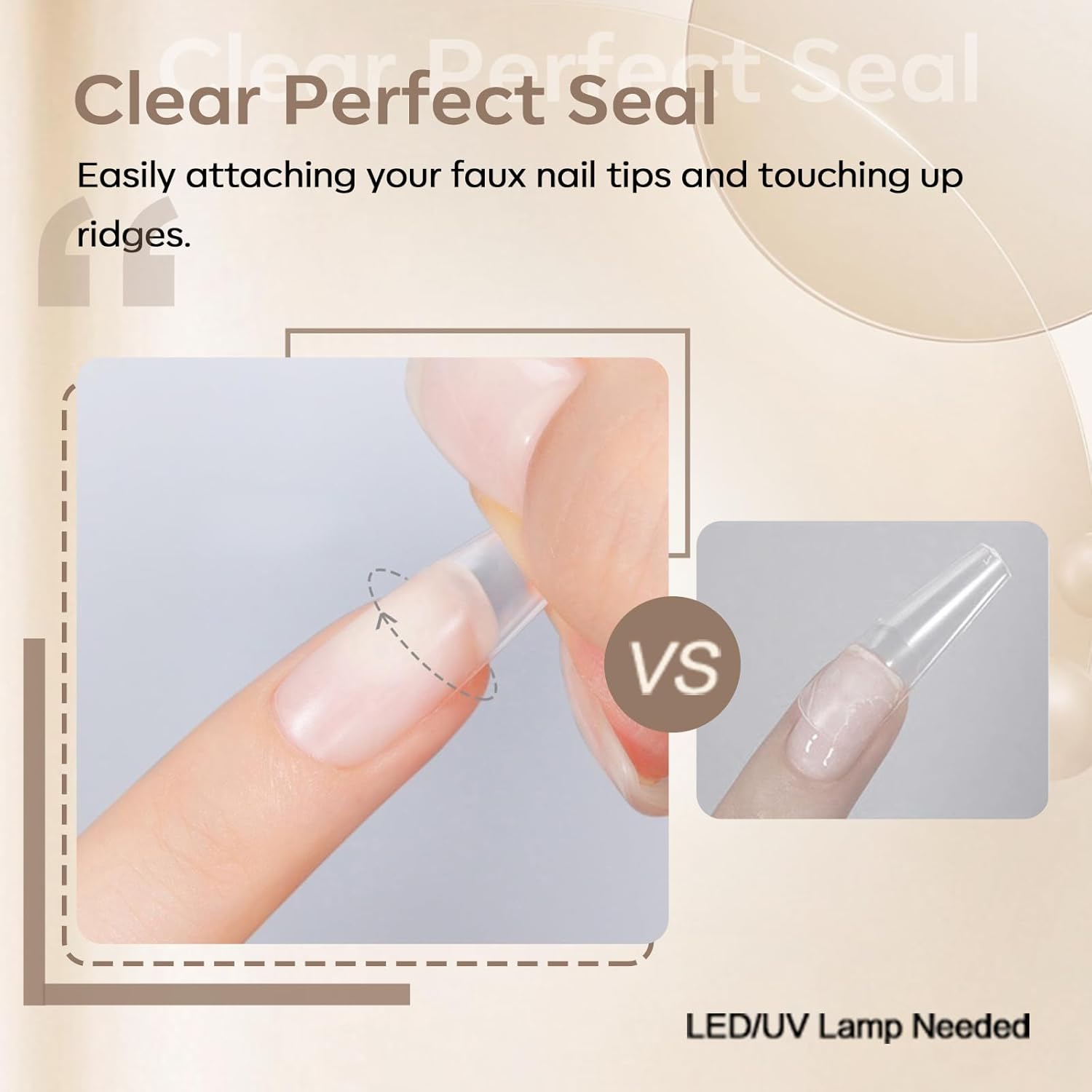 Modelones 9 in One Nail Glue Polish Set Brush On Gel Nail Glue 15ml for Rhinestone, Base Gel, Blooming Nail Art Gel Nail Kit Strengthener Treatment for Weak and Damaged Acrylic Nails U V Lamp Needed-Velvo Beauty