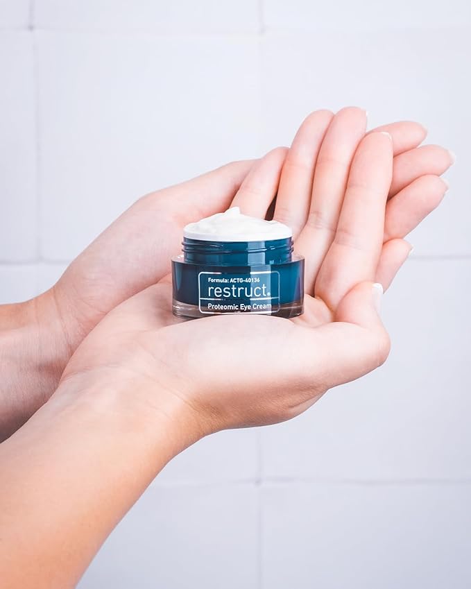 ILONA Restruct Proteomic Under Eye Cream | Proteoglycan Eye Cream Reestablishes Firmness and Smoothness | 0.5 oz-Velvo Beauty