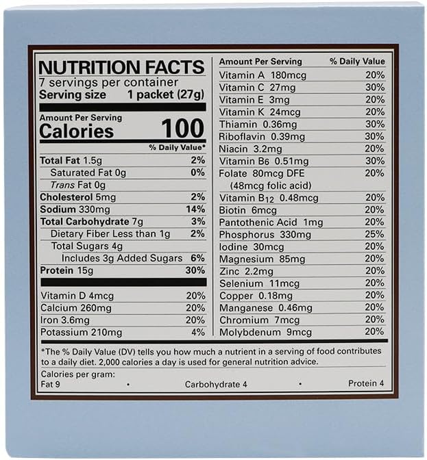 BariatricPal 15g Protein Shake or Pudding (Aspartame Free) - Chocolate Cream (3-Pack)-Velvo Beauty