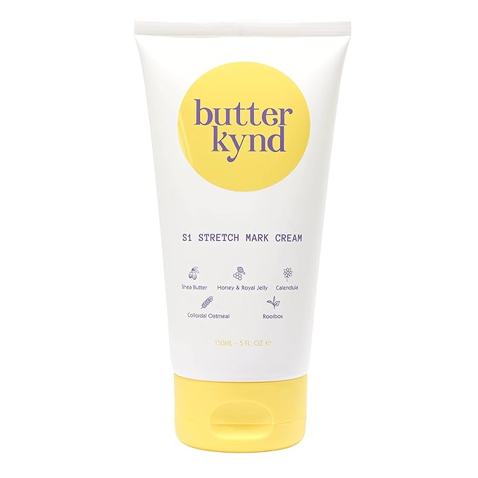 S1 Stretch Mark Cream, 150ml / 5oz, Lightweight Pregnancy Stretch Mark Cream-Velvo Beauty