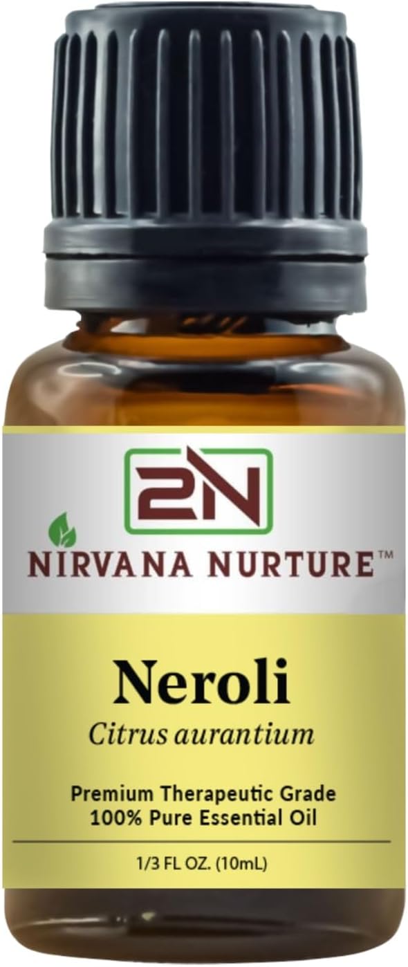 Neroli Essential Oil 100% Pure Premium Therapeutic Grade, Undiluted - Aromatherapy Diffuser for Calm and Relaxation, Skin Care, Hair Care-Velvo Beauty
