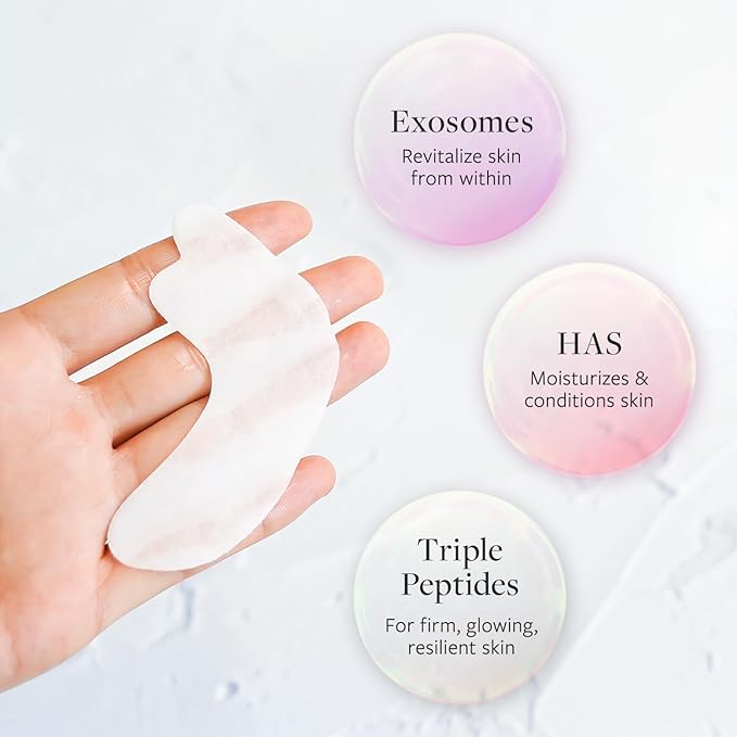 Spa Treatment HAS Stretch iSheet exo Japanese, Under Eye Patches for Puffy Eyes and Dark Circles, Eye Mask, Under Eye Masks, Wrinkles, Eyebag, Eye Masks for Dark Circles and Puffiness (7 Pairs)-Velvo Beauty