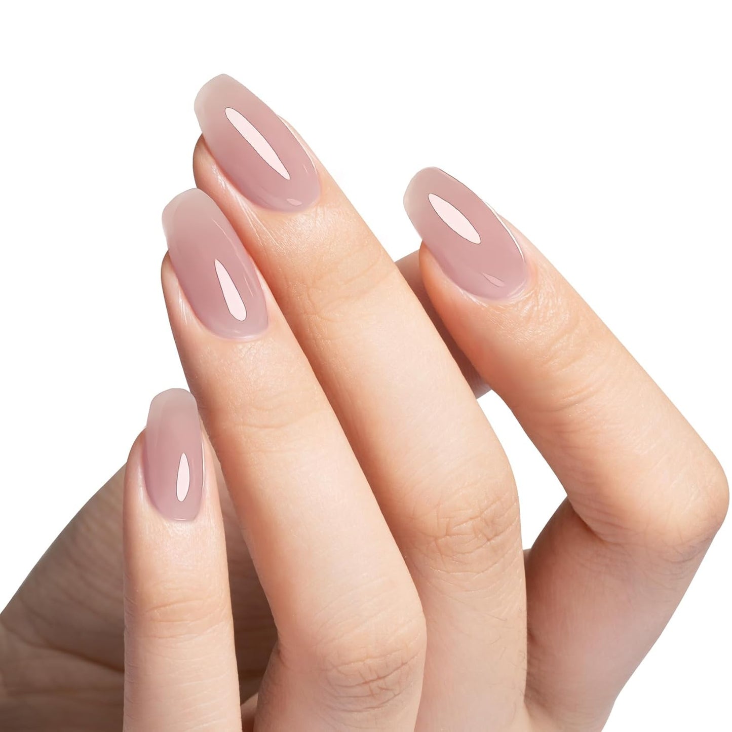 MAYCHAO Light Purple Builder Gel for Nails, 15ml Mauve Nail Strengthener in a Bottle, Nail Extension Hard Gel, Soak Off Long Lasting UV Light Cure-Velvo Beauty