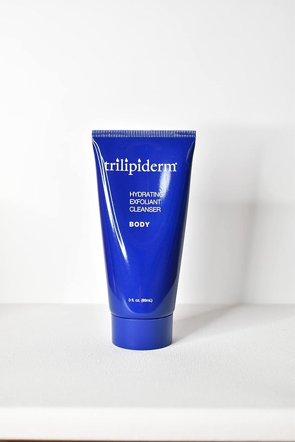 Trilipiderm Ultra Hydrating Body Regimen - 3oz Hydrating Exfoliant Cleanser + 3oz Hydrating All-Body Serum + 3oz All-Body Moisture Retention Créme + 3oz Broad Spectrum SPF 30 Set-Velvo Beauty
