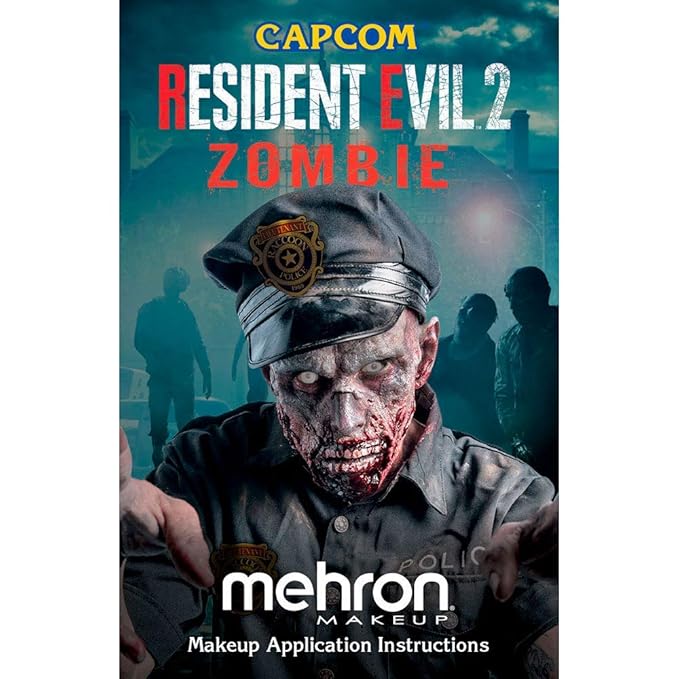 Mehron Makeup RE2 Zombie All-Pro Makeup Kit-Velvo Beauty