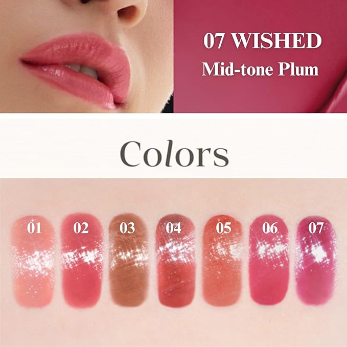 EGLIPS Lip & Cheek Glow Balm - Multi-Use Tinted Melting Balm Blush for Lips & Cheeks Builable and Blendable Texture (07 WISHED, 0.18 oz)-Velvo Beauty