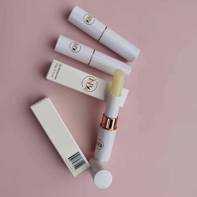 Vitamin E Lip Balm - 100% Natural | Lip moisturizer for cracked, dry, and peeling lips | Natural Lip Balm with Coconut & Honey | Best Lip Care Product for Men & Women | Unscented - 0.12 Oz-Velvo Beauty