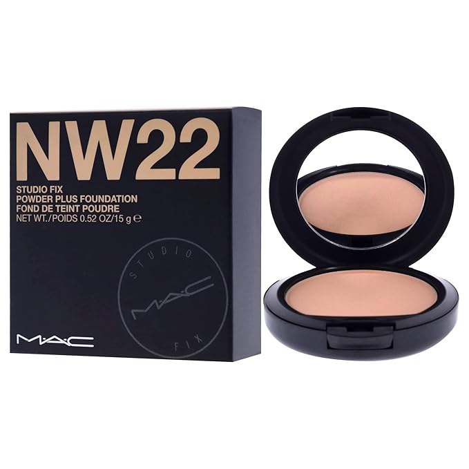 Mac Studio Fix Powder Plus Foundation Nw22 15gm/0.52 Oz-Velvo Beauty