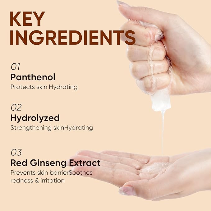 10Pack Sheet Face Masks Skincare for All Skin Types, Moisturizing Hydrating Face Masks Suitable for Sensitive Skin, Red Ginseng Face Masks for Wrinkles, Fine-Lines, Firmness and Elasticity-Velvo Beauty