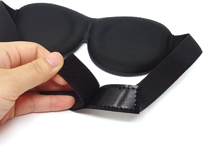 Honbay 3D Funny Eyeshade Soft Sleep Eye Mask with Adjustable Head Strap for Travel, Game, Party, Rest, Sleeping(Sunglasses)-Velvo Beauty