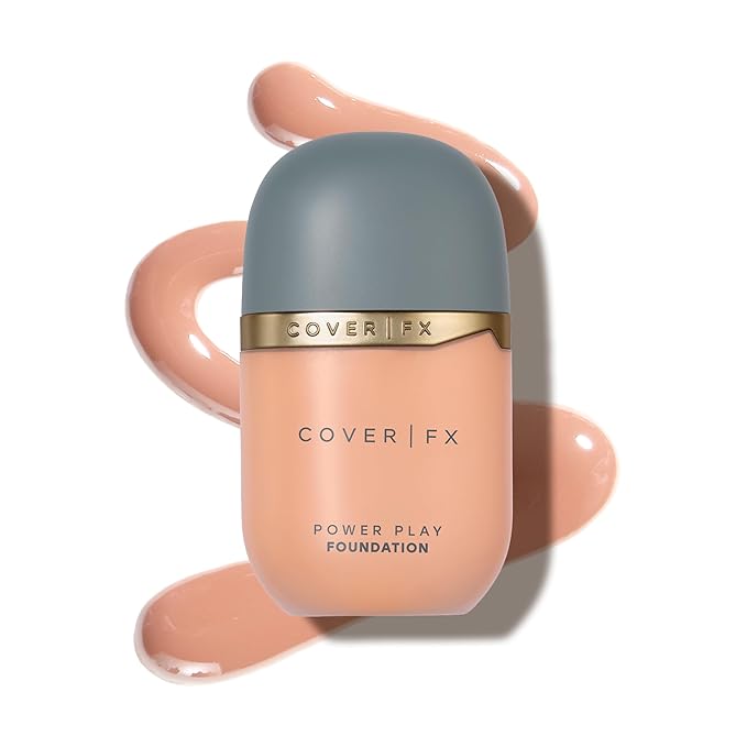 COVER FX Power Play Foundation - Shade L2 - Buildable Full Coverage - Waterproof Sweat-Proof Transfer-Proof - Natural Matte Finish - All Skin Types-Velvo Beauty
