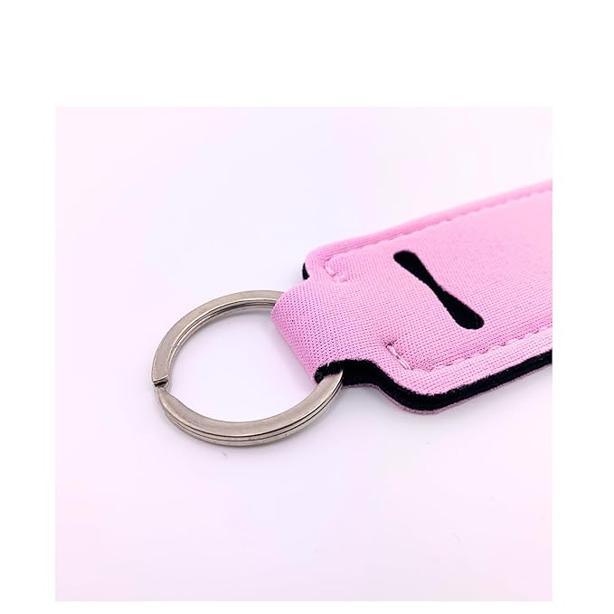 Mango Chapstick 4-Pack. Includes Bonus Lip Balm Holder Keychain (Pink). Limited Edition Flavor from the Chapstick Tropical Paradise Collection, Unique Gift Bundle from Tiny Seed-Velvo Beauty