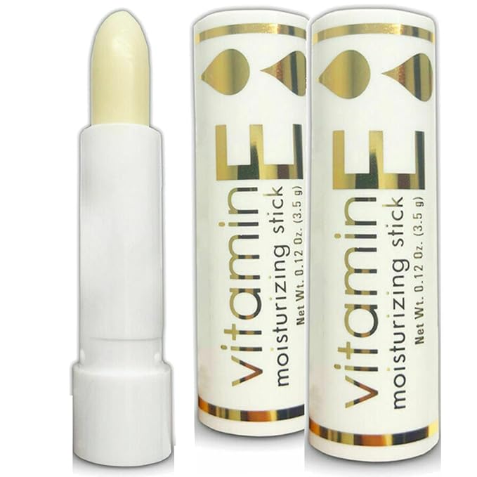 Puritan's Pride Vitamin E Oil Lip Stiks - 2 Pack Puritan Pride Vitamin Hydrating Moisturizing Lip Balm-Velvo Beauty