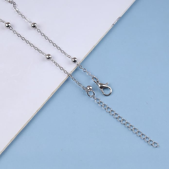 Vintage Opal Crystal Sun Pendent Necklace Opal Sunburst Necklace Moonstone Sun Choker Necklace Gold Ball Chain Necklace Jewelry for Women (Gold)-Velvo Beauty