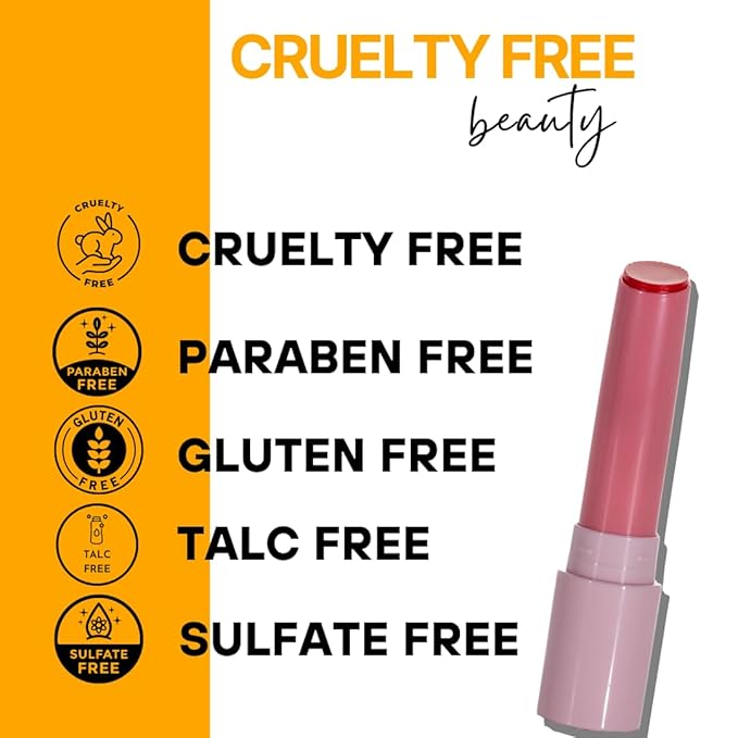 Lip Balm Hydrating for Dry and Chapped Lips Tinted Subtle Color Non-Sticky Juicy Finish | Peach-Velvo Beauty