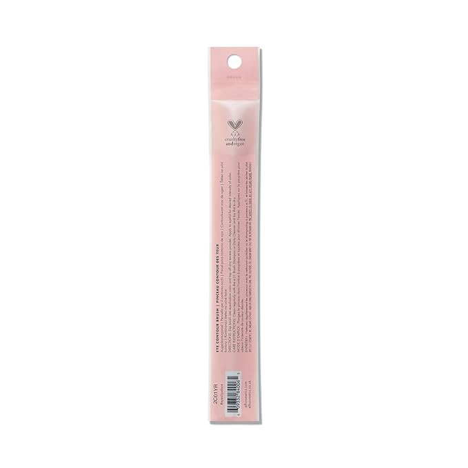e.l.f. Eye Contour Brush, Absorbent Brush With Soft, Synthetic Bristles For Providing Extra Definition, Vegan & Cruelty-Free-Velvo Beauty