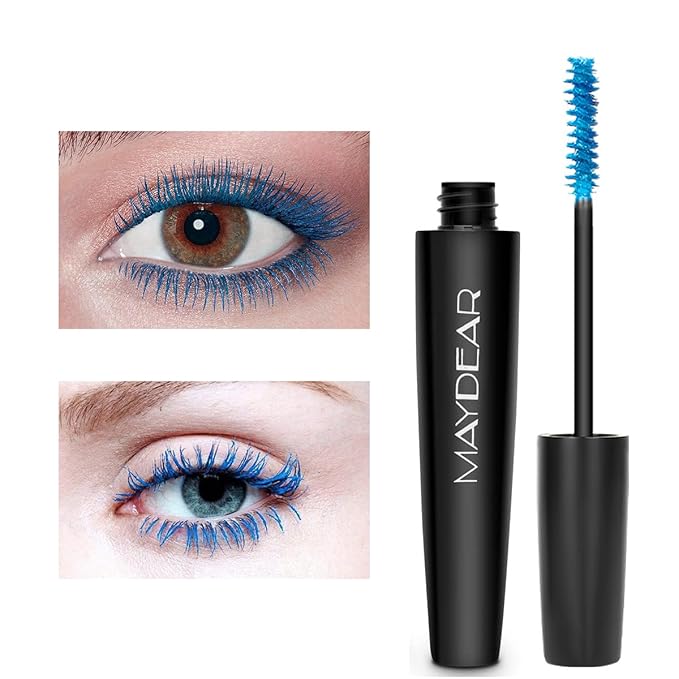 Maydear Waterproof Colored Mascara Set – Long-Lasting, Cruelty-Free, Vegan Eye Makeup for Women (6 Colors)-Velvo Beauty
