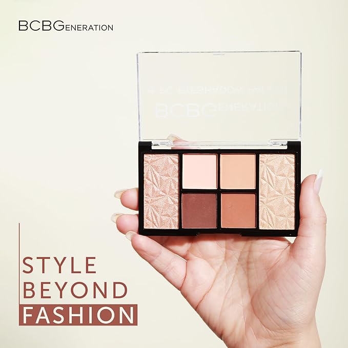 Natural Complete Eye and Lip Set - Includes Eyeshadow Palette, Eye Liner, Mascara, Lip Oil - 4 pcs-Velvo Beauty