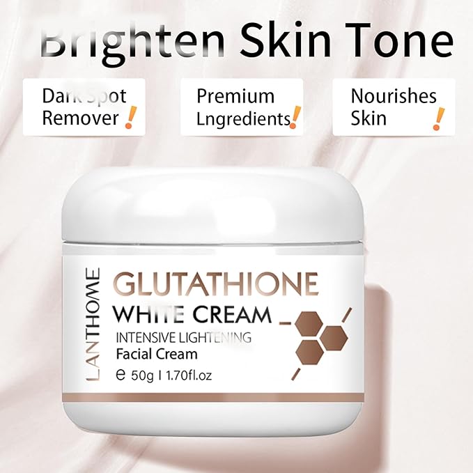 Glutathione Skincare Set, Complete Skin Care Routine Includes Glutathione Cream, Toner, Face Wash & Glutathione Face Serum, Anti-Aging Skincare Set For Women, Tight, Anti-Aging, Radiant-Velvo Beauty