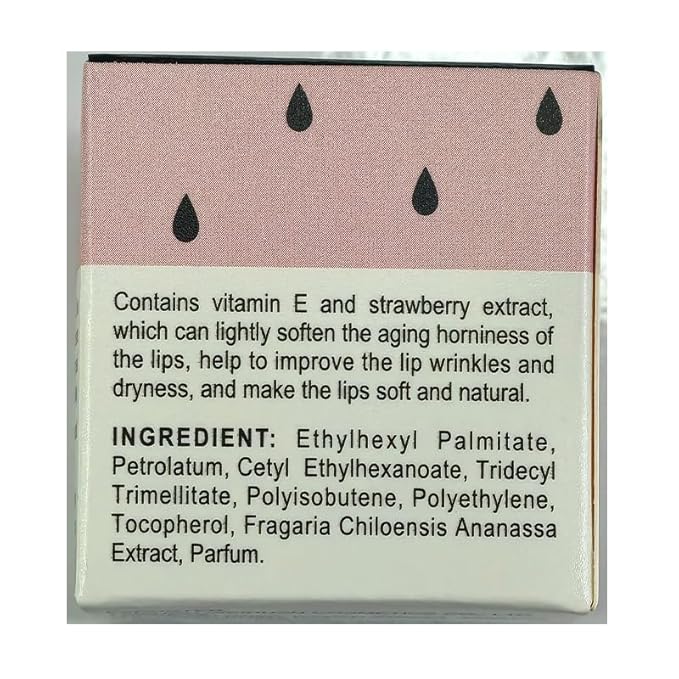 2PCS Strawberry Sleeping Lip Mask,Bee Lip Balm Lip Mask Honey Pot Propolis Moisturizing Lip Balm with Stick,Plumping Lip Hydrating Prevention Dry & Cracked Lip Scrubs Exfoliato Lip Wrinkle Care-Velvo Beauty