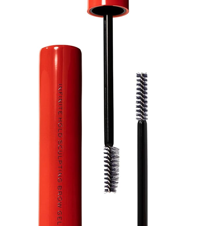 MAKE Beauty Infinite Hold Brow Gel. Clear Eyebrow Gel with Brush. Sculpt, Define, and Set Eyebrows - All-Day Wear-Velvo Beauty