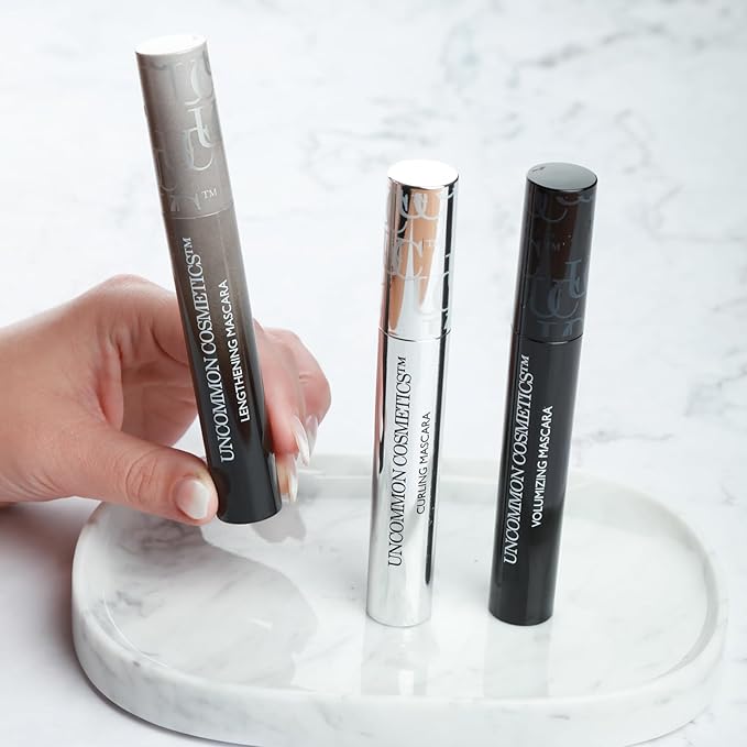 Best Of Lashes Mascara Collection Set - Smudge Proof Mascara with Volume and Length - Clump-Free, Stunning Lashes - 3 pc Gift Set-Velvo Beauty