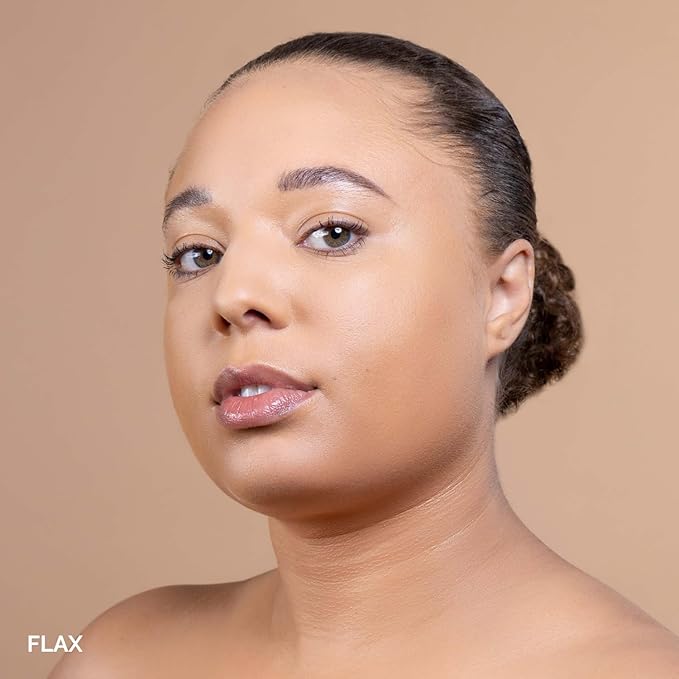 OFIR Skin Satin Medium Coverage Foundation | Buildable, Non-Creasing Finish | Vegan, Cruelty-Free, Paraben-Free Makeup | Blue Light Protection | 1 FL OZ (Flax - Medium Warm)-Velvo Beauty