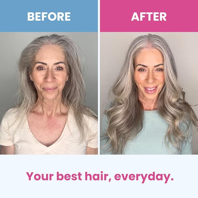PrimeHair Lush N' Thick Shampoo for Mature Women – Biotin Enriched, Sulfate-Free and Paraben-Free Shampoo with Hair Growth Promoting Ingredients – Volumizing, Hydrating-Velvo Beauty