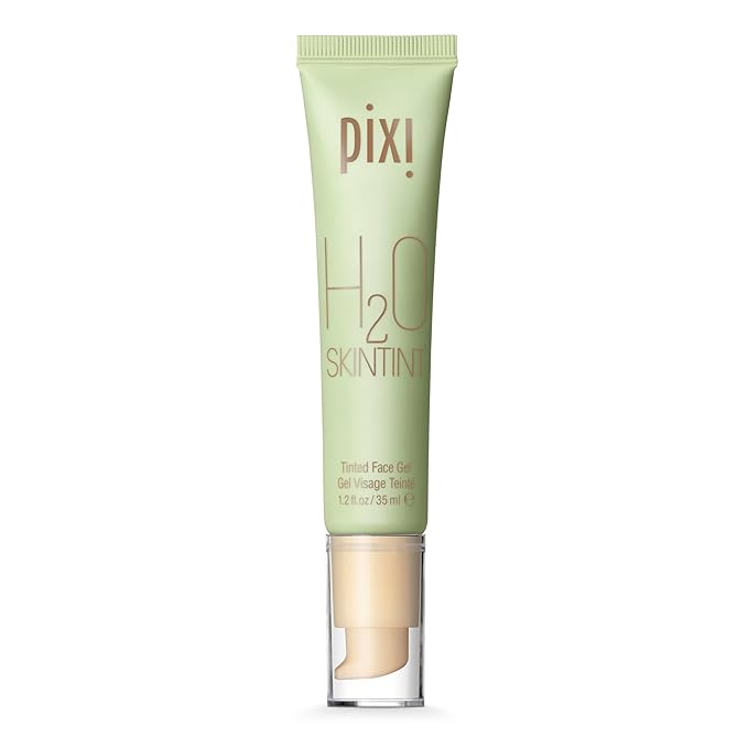 Pixi Beauty H2O SkinTint Tinted Face Gel, 1.2 fl oz / 35 ml, Cream-Velvo Beauty