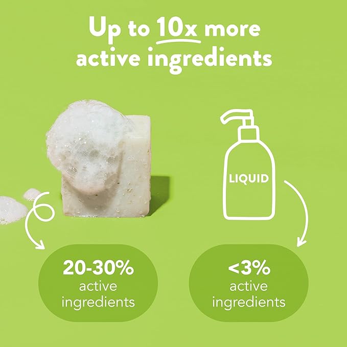 Ethique Heali Kiwi - Calming Solid Shampoo Bar for Dry, Itchy, Flaky, and Oily Scalps and Hair - Vegan, Eco-Friendly, Plastic-Free, Cruelty-Free, 3.88 oz (Pack of 1)-Velvo Beauty