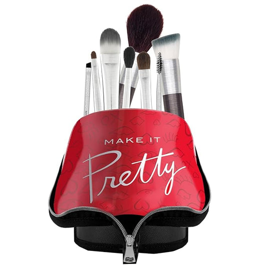 Mirabella Make It Pretty Professional Travel Brush Set and Travel Case-Velvo Beauty