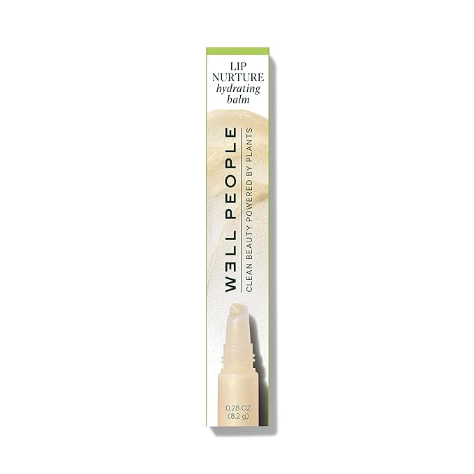 Well People Lip Nurture Hydrating Balm, Lip Balm For Hydration & Vibrant Sheer Color, Soothes & Softens Lips, Vegan & Cruelty-free, Gold Glow-Velvo Beauty
