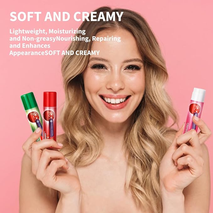 Lip Sleeping Mask Overnight Moisturizer Balm, Berry Lip Mask, Day and Night Repair Lip Balm for Improves Dryness & Cracked, Moisturize & Nourish Lip Scrubs Exfoliate Reduce Lip Lines (3pair)-Velvo Beauty