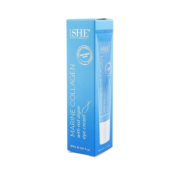 Om She Aromatherapy Marine Collagen with Red Algae Eye Cream-Velvo Beauty