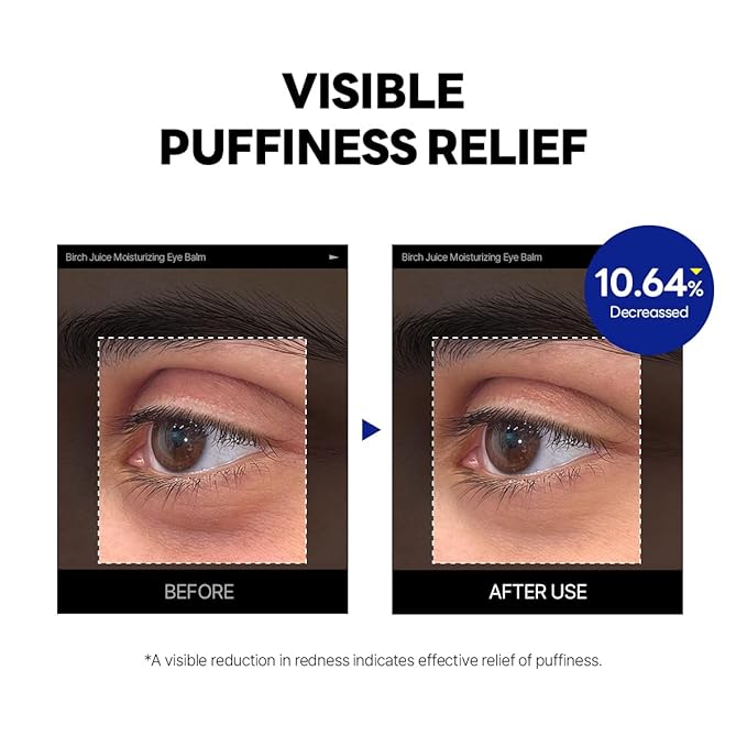 ROUND LAB Birch Juice Icy Cooling Eye Stick – Depuffing Glow Booster Balm for Puffy Eyes, Dark Circles, Fine Lines | On-the-Go Moisturizer | Korean Skincare | 0.35 oz-Velvo Beauty