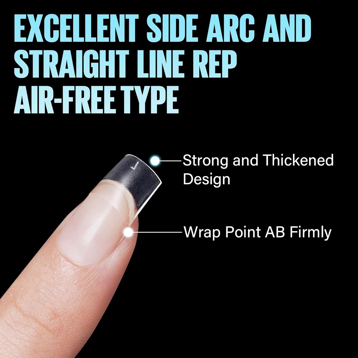 TOMICCA Short Square Nail Tips, Acrylic Half Cover Nail Tips, 10 Sizes Full Matte Gel No C Curve, Nail Extension Tips for Beginner and Professional 240Pcs-Velvo Beauty