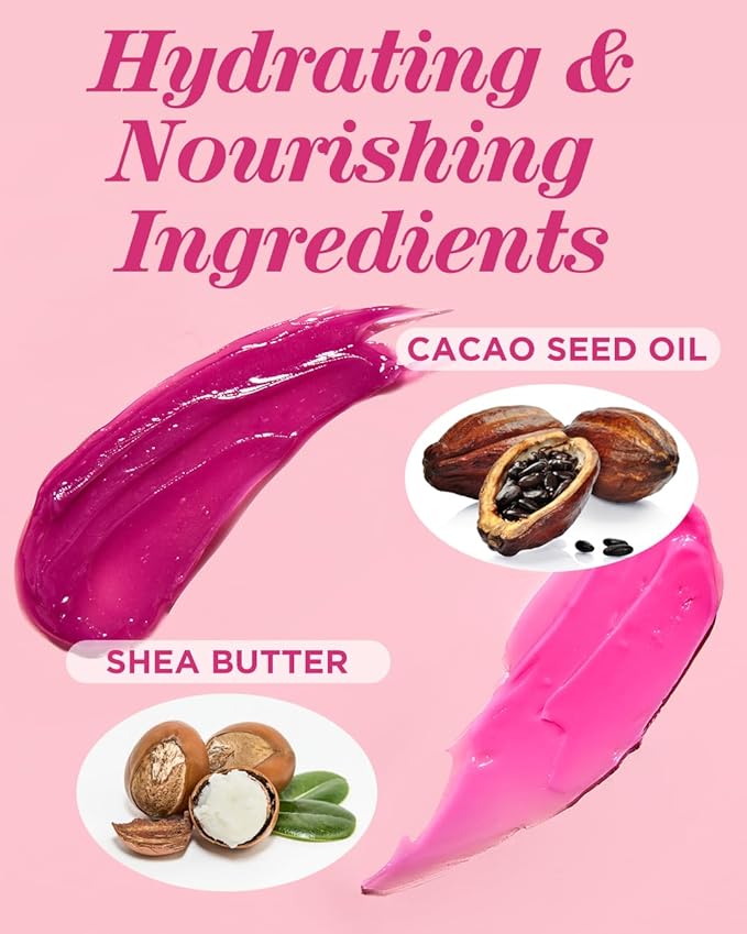 TOUCH IN SOL Pretty Filter Lip Plumping Mask - Lip Volumizing and Moisturizing with Shea Butter, Korean Skincare - Hydrating, Lip Repair, Lip Plumps, Raspberry Scent-Velvo Beauty