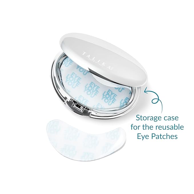 Talika Eye Therapy Patch - Instant Smoothing Eye Patches - Mask For Dark Circles & Tired Eyes - 6 Pairs Reusable & Travel Case-Velvo Beauty