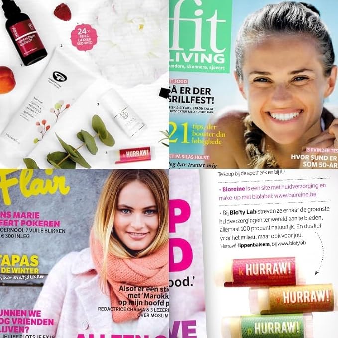 Hurraw! Almond, Cardamom, Rose (Vata) Lip Balm: Organic, Certified Vegan, Cruelty and Gluten Free. Non-GMO, 100% Natural Ingredients. Bee, Shea, Soy and Palm Free. Made in USA-Velvo Beauty