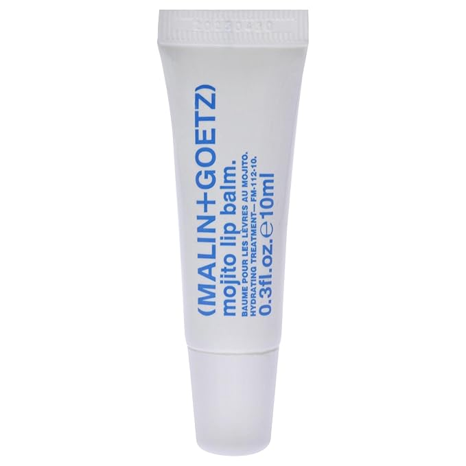 Malin + Goetz Mojito Lip Moisturizer for Men & Women, 0.3 fl. oz. - Hydrating Lip Gel for Chapped Lips, Nourishing Dry Lip Treatment, No Fragrance or Flavor, Vegan & Cruelty Free-Velvo Beauty