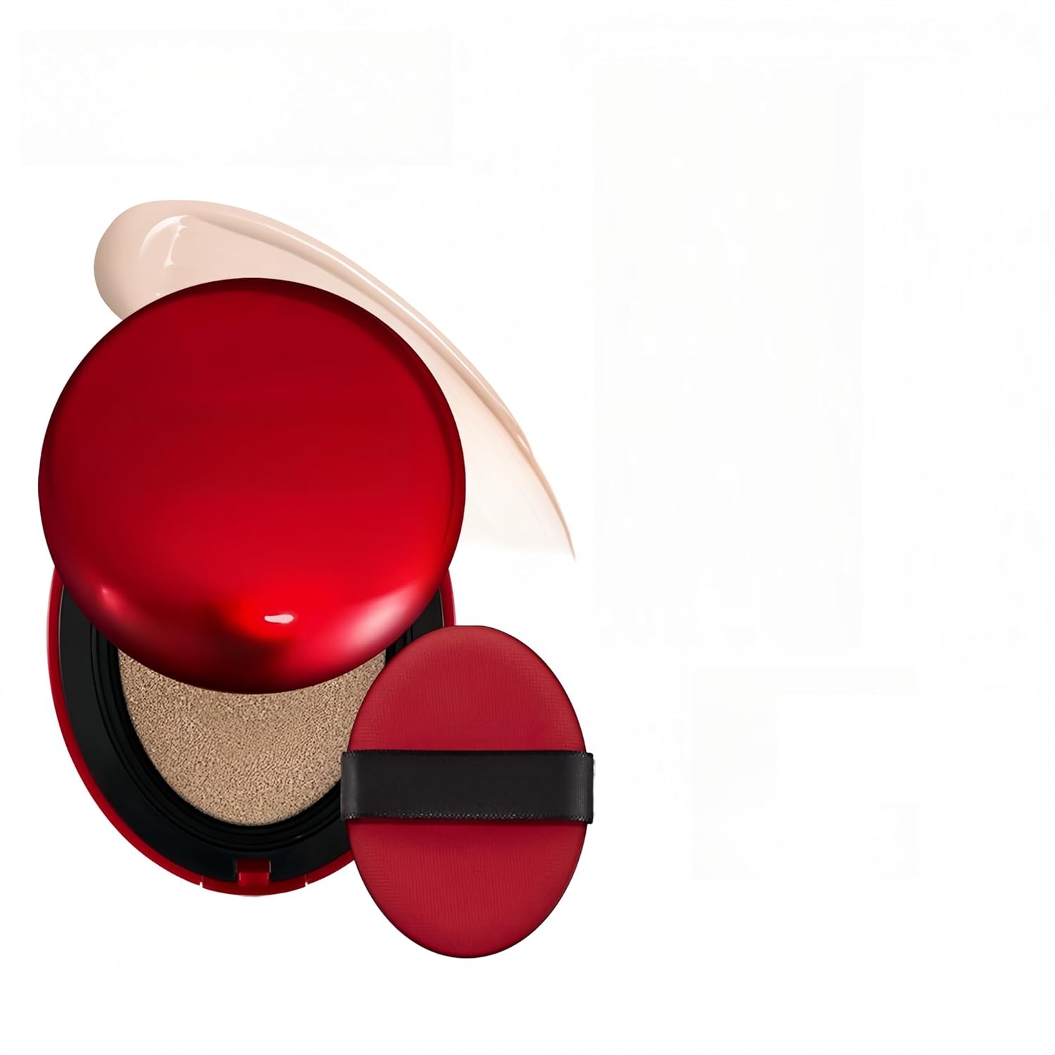 MAEPEOR Cushion Foundation 9 Colors Full Coverage Weightless Satin Glow Foundation Hydrating Long-Lasting Cushion BB Cream (Color 02)-Velvo Beauty