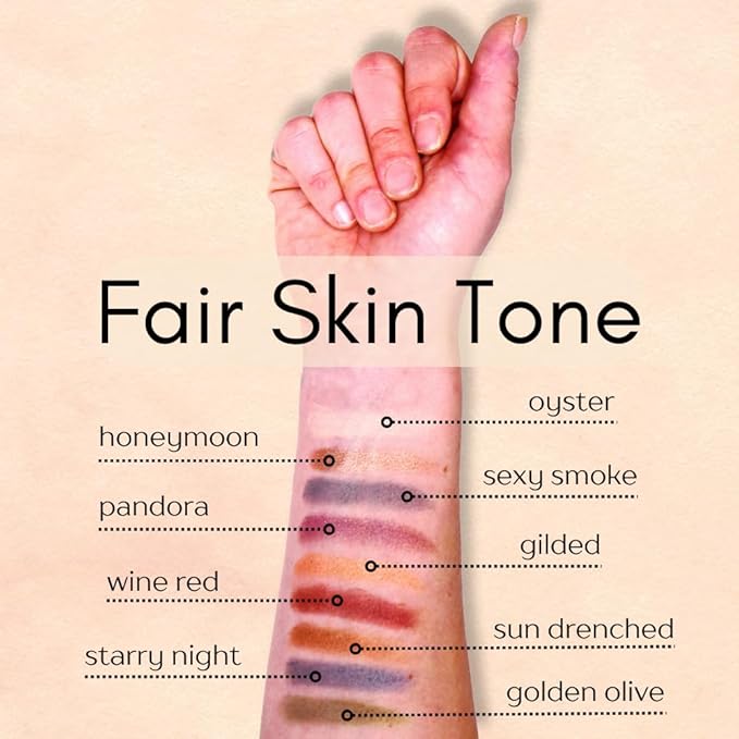 Pandora Purple Plum Dark Shimmering Eggplant Pressed Powder Single Vegan Eyeshadow; Talc, Paraben & Cruelty Free-Velvo Beauty