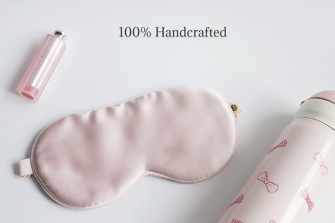 Silk Eye Mask for Sleeping (Rose Water)-Velvo Beauty